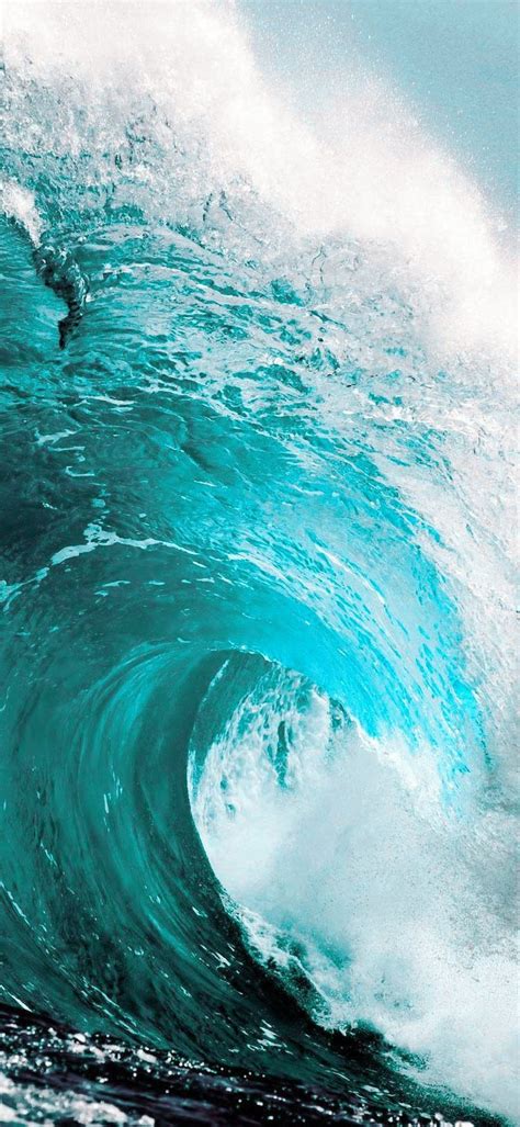 22 Ocean Wave Desktop Wallpapers Wallpapersafari