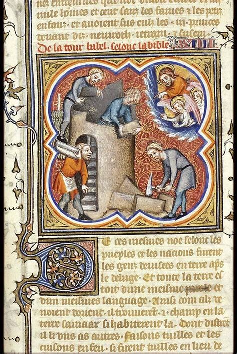 Guiard Des Moulins Grande Bible Historiale Complétée Paris Raoulet D Orl‚ans Scribe Jean