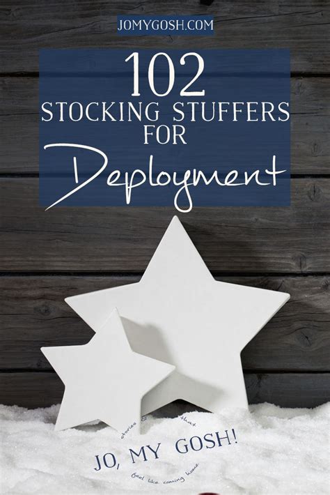 How to send christmas gifts in the mail. 102 Stocking Stuffer Ideas for Deployment