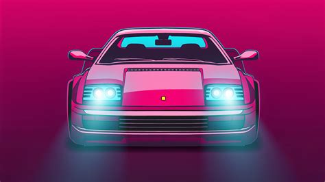 December 12, 2020 edit this post. Retro Ferrari Minimal Art 4k, HD Cars, 4k Wallpapers ...