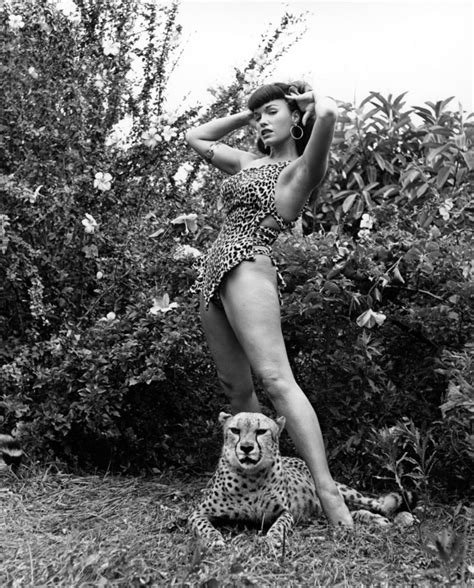 Bettie Page And The Iconic Cheetah Pinups Heres The Story Behind The Famous Photos Taken By