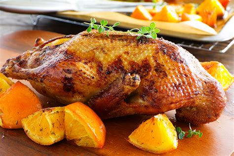 Duck blood soup is a well loved dish in the regions of greater poland and pomerania. Roast duck with pumpkin and oranges. - CookNovel.com