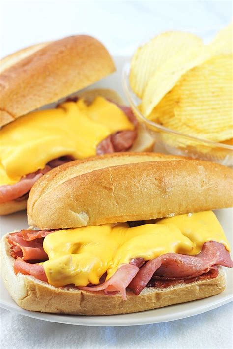 Hot Ham And Cheese Sandwiches Now Cook This