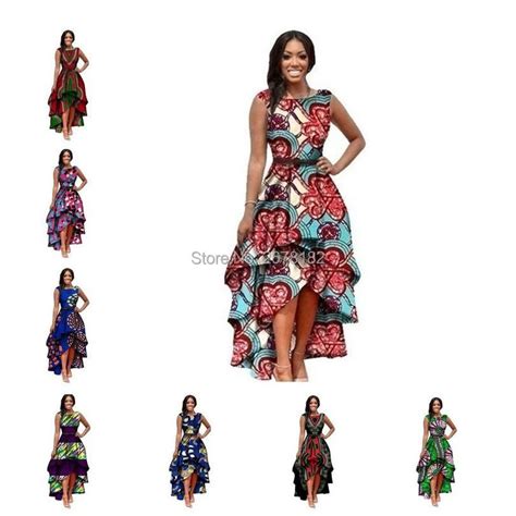 African Dresses Polyester Traditional African Clothing Time Limited