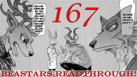 Every Character Is The Best Beastars Chapter 167 Readthrough Youtube