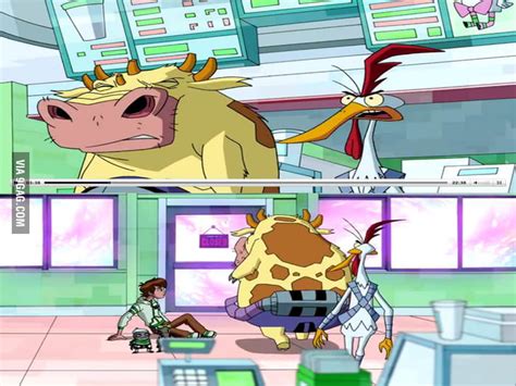 Cow And Chicken In Ben 10 Omniverse 9gag