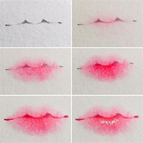 How To Draw Realistic Lips Step By Step For Beginners How To Draw