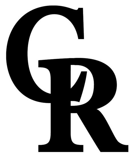 Badge, badges, team, teams, league, leagues, vector, svg, ai, crest, crests, emblem, emblems, football logo, football logos, free, logo, logos, png, shield, shields Colorado Rockies CR Logo Die Cut Vinyl Graphic Decal Sticker MLB Baseball