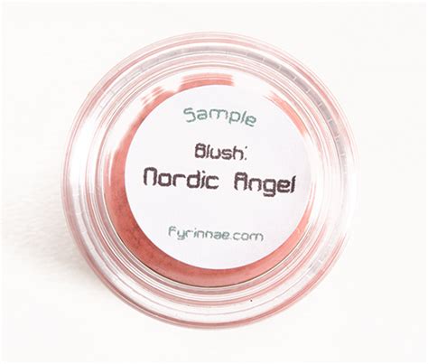 Fyrinnae Nordic Angel Powder Blush Review Photos Swatches
