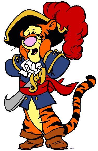 Pirate Tigger Tigger Tigger And Pooh Disney Cartoons