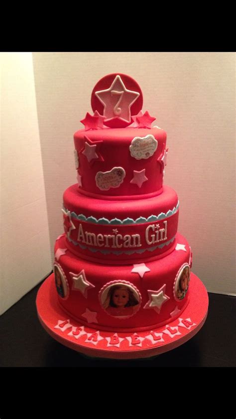 isabella s american girl cake melanie gallace made this she is amazing