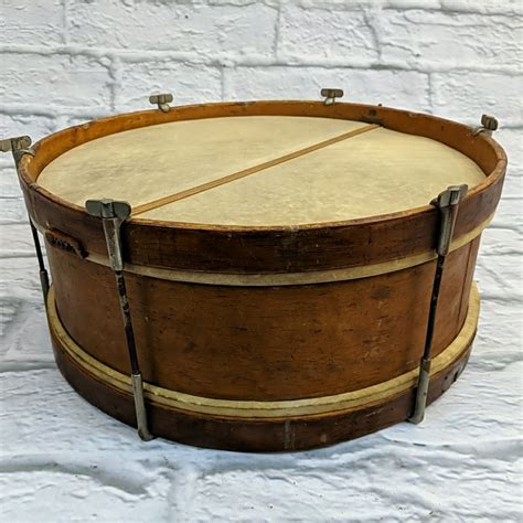 Vintage 1900s Snare Drum Evolution Music