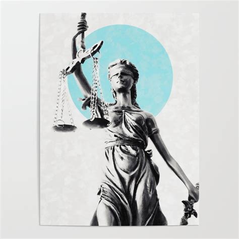 Lady Of Justice Poster By Underdott Society6
