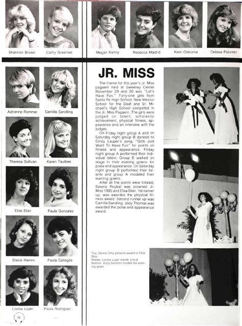 Santa Fe High School Yearbook 1986 By Santa Fe High School