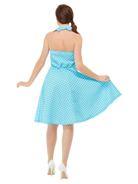 50s Pin Up Costume Blue