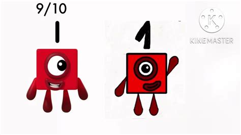 Numberblock 1 Rates The Drawing Youtube