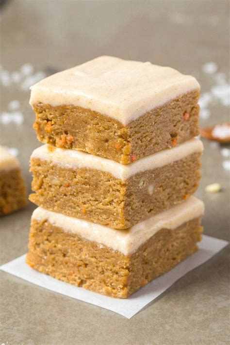 They're a guaranteed energy boost and so easy to make. Healthy No Bake Carrot Cake Breakfast Bars