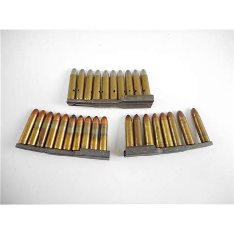 Assorted 20 Carbine Ammo On Stripper Clips Switzers Auction