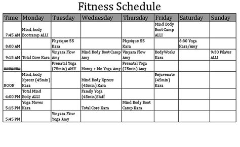 The benefit to starting on a monday is while everyone is benching and hogging the dumbbells, you are deadlifting and on the other side of the gym. Workout Schedule Template | think moldova