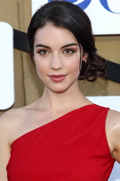 Adelaide Kane Busty Wearing Tight Red Mini Dress At The Cwcbs And