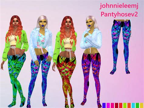 The Sims Resource Kaleidoscope Pantyhose