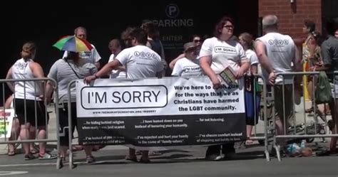 Media Praises Christians ‘apologizing At Pride Parades Newsbusters