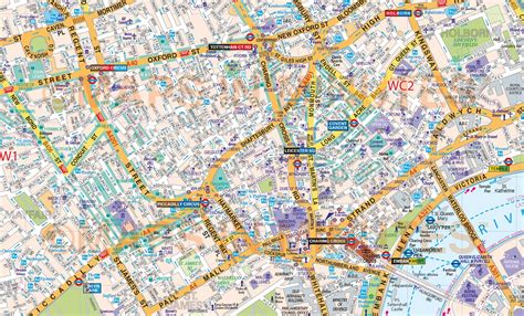 Central London Map Printable Printable Maps