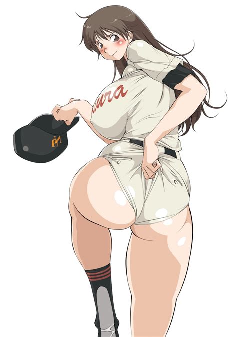 Rule 34 Ass Baseball Cap Baseball Uniform Breasts Erect Nipples Huge