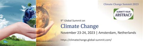 Climate Change Conferences 2023 Climate Change Summit 2023 Climate