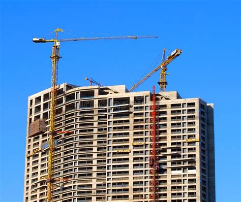 Skyscraper Under Construction Stock Photo Image Of Outdoors