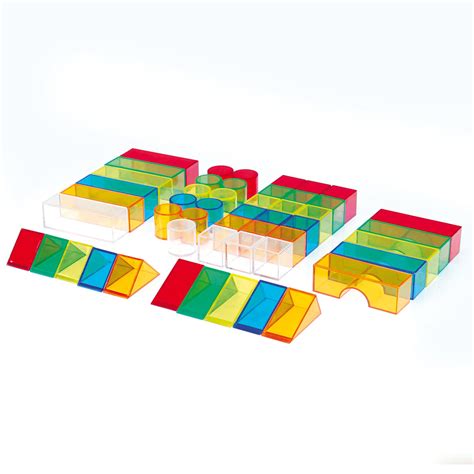 Translucent Colour Blocks Set Of 50 Cd73083 Primary Ict