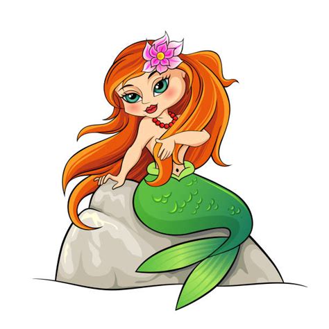 Red Hair Mermaid Illustrations Royalty Free Vector Graphics And Clip Art