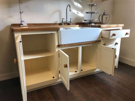 Sink Unit With Three Drawers And Full Height Door And 800mm Double