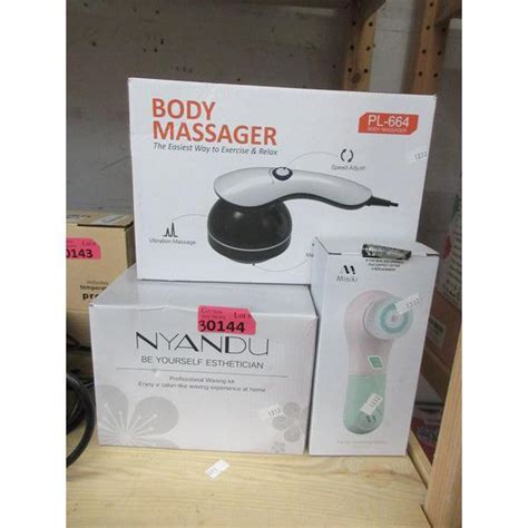 Body Massager Body Waxing Kit And Facial Brush
