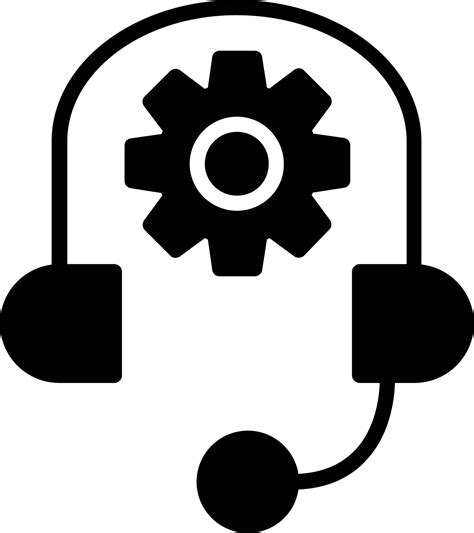 Technical Support Glyph Icon 10918781 Vector Art At Vecteezy