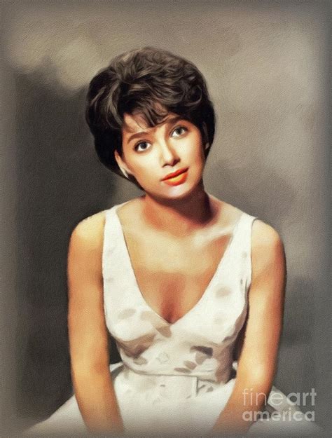 Suzanne Pleshette Actress Painting By Esoterica Art Agency Fine Art