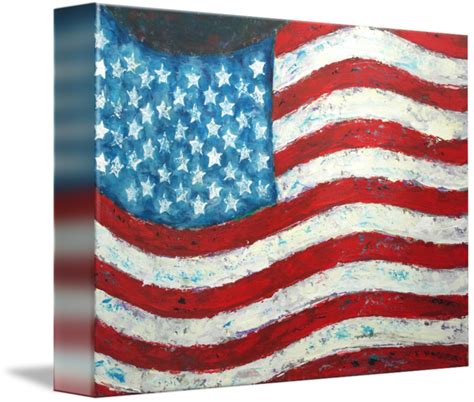 Abstract American Flag By Wayne Cantrell American Flag Art Flag Art Framed Art Prints