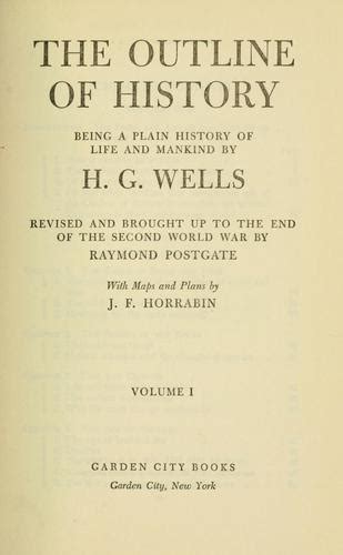 The Outline Of History By H G Wells Open Library