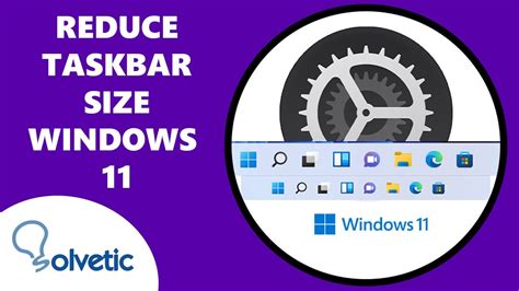 How To Reduce Taskbar Size In Windows 11 ️ Taskbar Smaller Windows 11