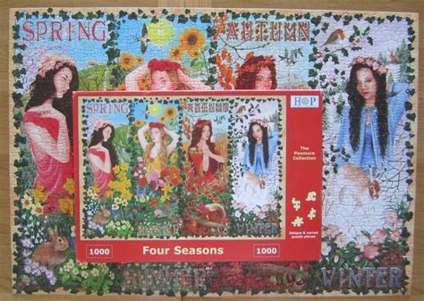 FOUR SEASONS A Piece DeLuxe Jigsaw Puzzle By HOP Complete In Great Yarmouth Norfolk