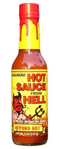 Habanero Hot Sauce From Hell Hot Sauce Mall