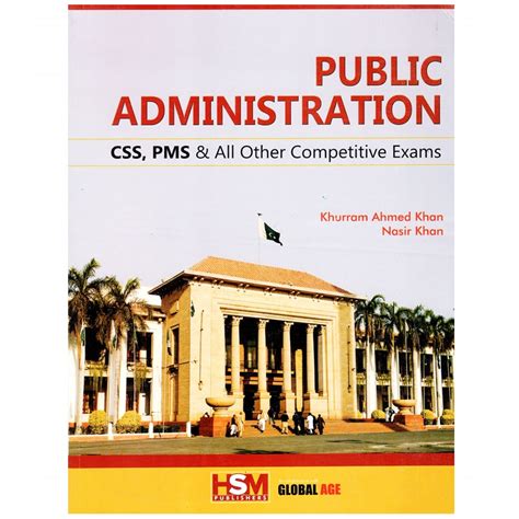 Public Administration By Khurram Ahmed Khan HSM CSS Books Point