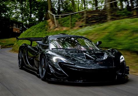 Stunning Black Mclaren P On Road Carporn