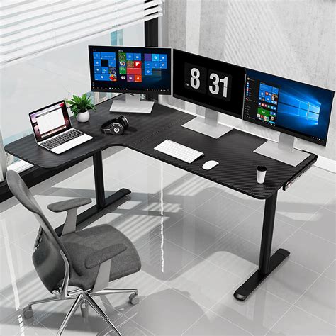 Eureka Ergonomic L Shaped Gaming Desk 60 Inch L60 Home Office Corner