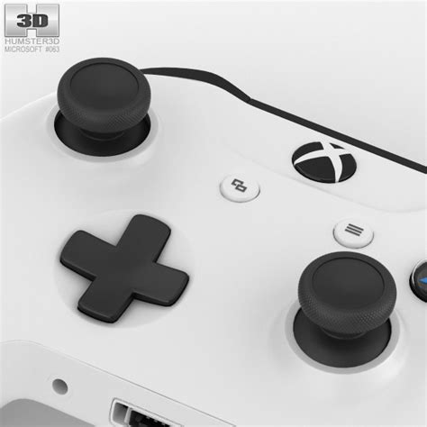 Microsoft Xbox One S Controller 3d Model Electronics On 3dmodels