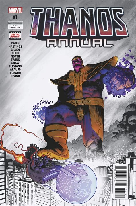 Thanos Annual 1 2nd Printing Fresh Comics