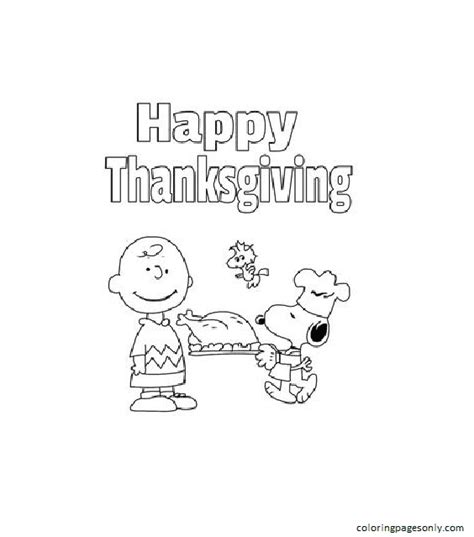 Charlie Brown Thanksgiving Printables