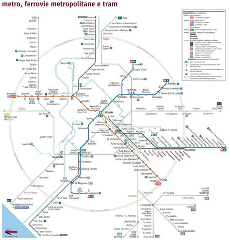 Rome Metro Map And How To Navigate Rome With Ease Au