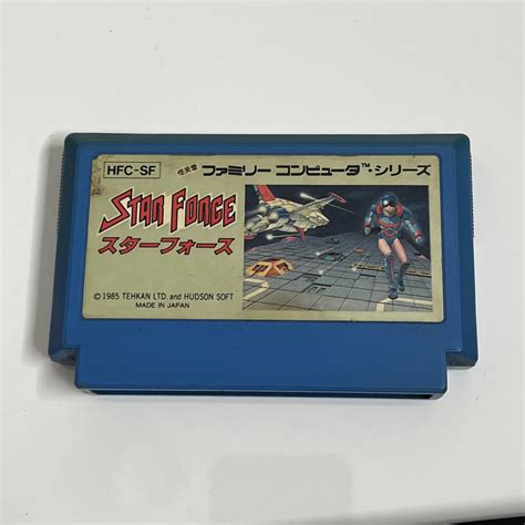 Star Force Super Star Force Nintendo Famicom Nes Ntsc J Japan Shoo