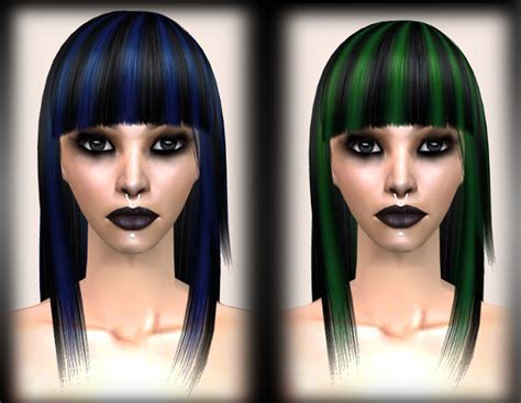 Mod The Sims Raonjena Hair 45 Naturalcustom Recolorsupdated